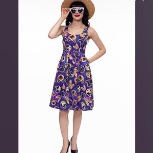 NWT Galaxy Cat Dress